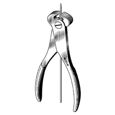 Cutter Pin 7" End Cutting Stainless Steel Reusable Ea